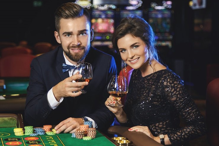 Layar jackpot progresif Mega Moolah menampilkan nilai akumulasi